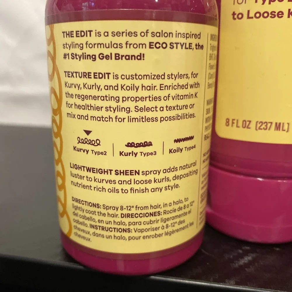 The Edit Eco‎ Style Texture Hair Product Set Of 3